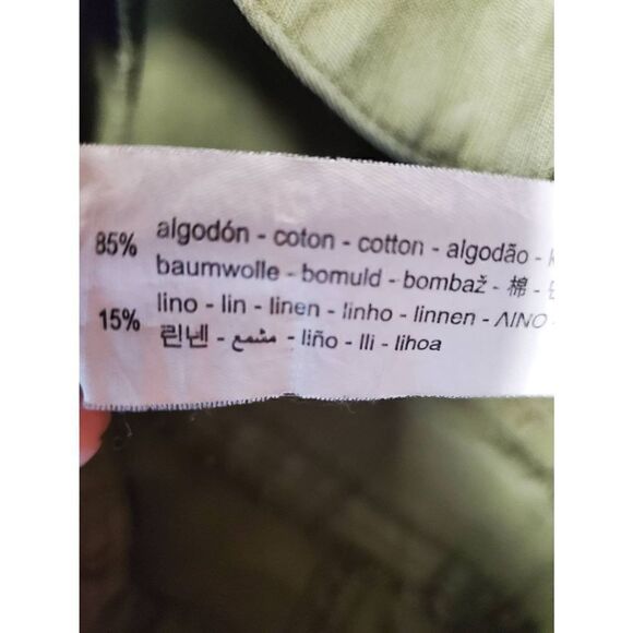 Zara Women's Green High Waisted Utility Pants Size XS‎ - Picture 4 of 4